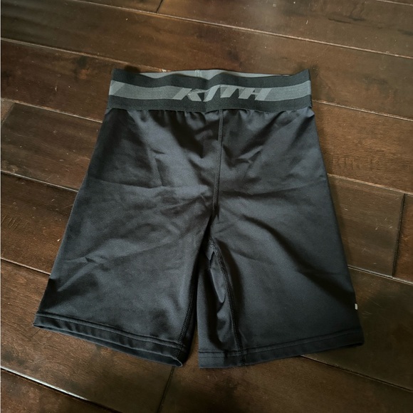 Pants - Kids Black Athletic Shorts